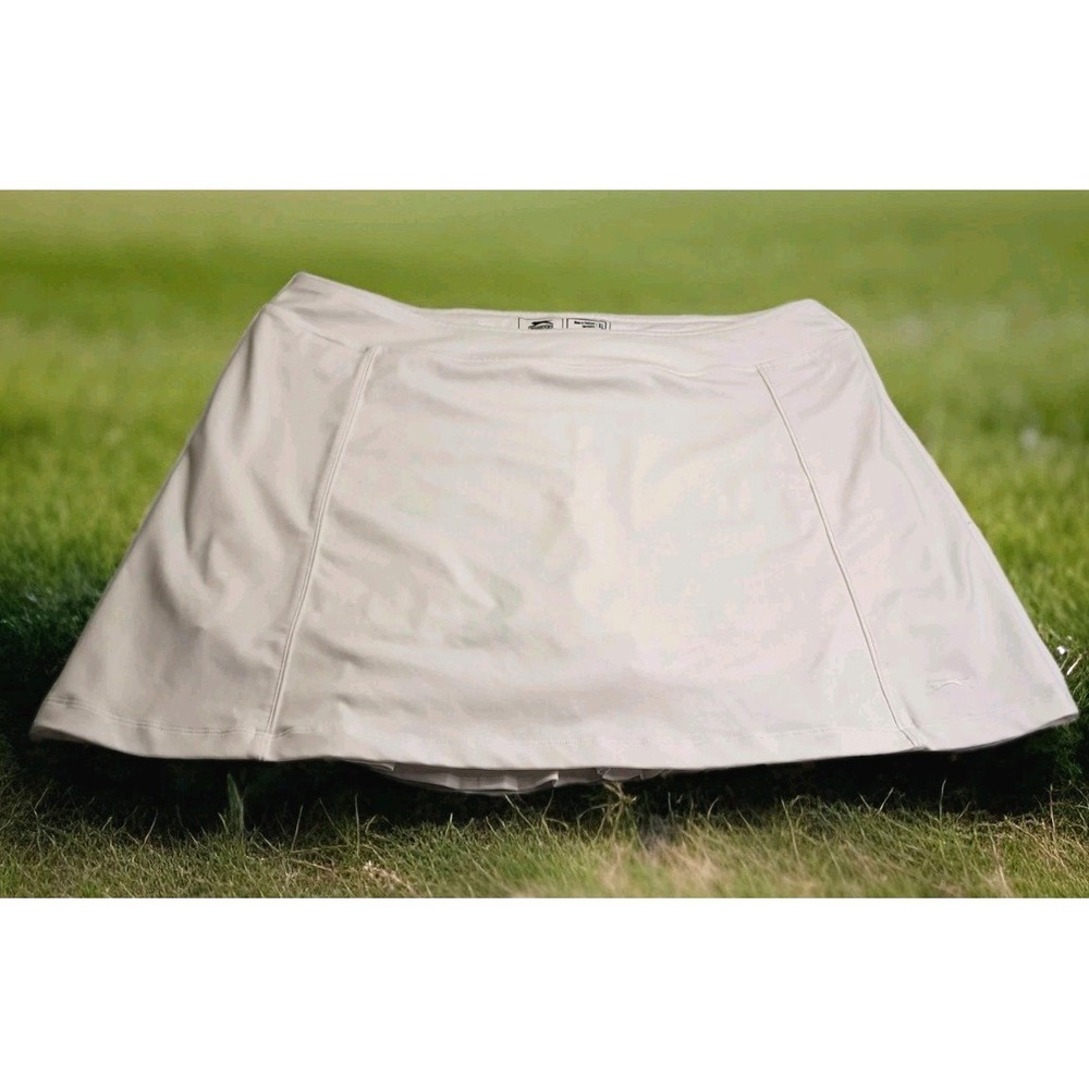 Slazenger Women's Golf Skort Size XL White Tennis Pickleball Preppy Activewear